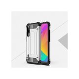 Kilifone - Xiaomi Mi 9 Se Uyumlu - Kılıf Çift Katman Koruyucu Crash Military Tank Kılıf - Gri Gri