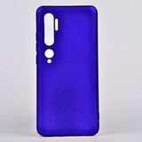 kilifone - Xiaomi Mi Note 10 - Kılıf Mat Soft Premier Silikon Kapak - Saks Mavi - T10917