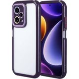 Kilifone Xiaomi Redmi Note 12 Pro Plus 5g Kamera Korumalı Renkli Kenar Ve Çerçeve Tasarımlı Vitamin Kılıf Derin Mor