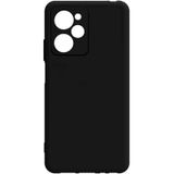 Kilifone - Xiaomi Uyumlu Poco X5 Pro - Kılıf Mat Soft Esnek Biye Silikon - Siyah