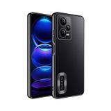 Kilifone - Xiaomi Uyumlu Redmi Note 12 Pro 5g - Kılıf Kamera Korumalı Tatlı Sert Omega Kapak - Siyah