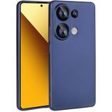 Kilifone - Xiaomi Uyumlu Redmi Note 13 Pro 4g - Kılıf Mat Renkli Esnek Premier Silikon Kapak - Lacivert