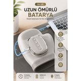 Kılıforyum EN-120 Akıllı El Masaj Aleti – Isıtmalı Hava Basınçlı 3 Modlu, 2000MAH Şarjlı El ve Bilek Masaj Cihazı - Gri