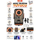 Kılıforyum Kablosuz Şarjlı Araç Telefon Tutucu Otomatik Açılır Kapanır 360° Ayarlanabilir Qi Uyumlu - C11