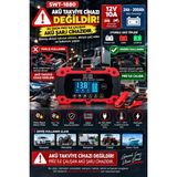 Kılıforyum SWT-1206 12V 12A / 24V 6A Akıllı Dijital Akü Şarj Cihazı 4AH-200AH Lifepo4 Agm Pulse Repair - SWT-1880