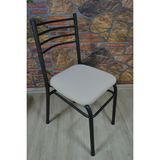 Kılıfteks 4 Adet Demir Sandalye Kılıfı Oturma Yeri Lakos Kumaş - 45 x 45 cm - Kakao