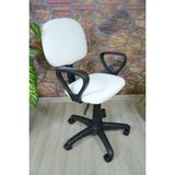 Kılıfteks Bilgisayar Sandalye Kılıfı Pıtı Kara Krem - 45 x 50 cm