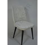 Kılıfteks Büyük Oval Krem Kadife Sandalye Kılıfı Yumuşak Dokulu 1 Adet Kolay Temizlenebilir - 45 x 50 cm