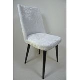Kılıfteks Büyük Oval Sandalye Kılıfı Beyaz - 45 x 50 cm