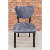 Kılıfteks Elma Sandalye Kadife Kılıfı - 45 x 54 cm - Antrasit