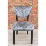 Kılıfteks Elma Sandalye Kadife Kılıfı - 45 x 54 cm - Gri