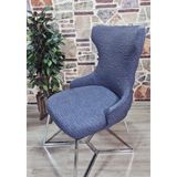 Kılıfteks Kelebek Sandalye Kılıfı - 50 x 55 cm - Antrasit