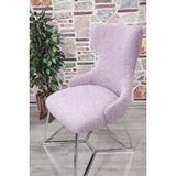 Kılıfteks Kelebek Sandalye Kılıfı - 50 x 55 cm - Pembe