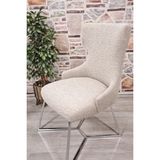 Kılıfteks Kelebek Sandalye Kılıfı - 50 x 55 cm - Sütlü Kahve