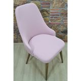 Kılıfteks Kollu Sandalye Kılıfı Lakos Kumaş - 46 x 46 cm - Pembe