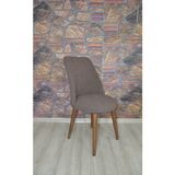 Kılıfteks Redro Pıtıkare Sandalye Kılıfı Koyu Kahve - 40 x 48 cm - Acı Kahve