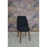 Kılıfteks Redro Pıtıkare Sandalye Kılıfı Sıyah - 40 x 48 cm - Siyah
