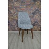 Kılıfteks Retro Sandalye Kılıfı Kırçılı Gri