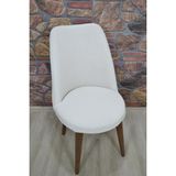 Kılıfteks Retro Sandalye Kılıfı Pıtı Kare - Krem