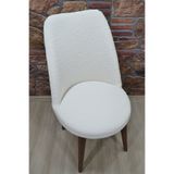 kılıfteks Retro Sandalye Kılıfı Yeni Jakar Model. Krem