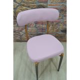 Kılıfteks Teddy Sandalye Kılıfı Lakos - 47 x 57 cm - Pembe