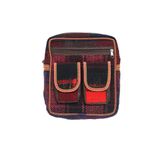 Kilim Desenli Çift Gözlü Çanta