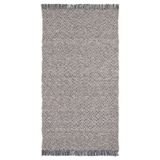 Kilim ,Halı, Siyah-Natürel 80x150 cm IKEA Yıkanır Halı %100 pamuk
