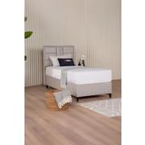 Kilim Mobilya Bamboo Sleepy Sandıklı Baza Başlık Seti Bej (Yatak Dahil Değildir)