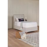 Kilim Mobilya Gold Therapy Sandıklı Baza Başlık Yatak Seti Bej 100X200