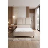 Kilim Mobilya Visco Rise Bej 2'li Set Baza+Başlık (YATAK DAHİL DEĞİLDİR)