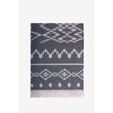 Kilim Pamuk Peştamal Siyah 90x160 - Keseli