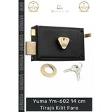 #Kilit Kapı Güvenlik Sistemi Çelik Kasa Elektrostatik Boyalı Kare Ym602 14Cm Tirajlı Kilit Fare