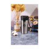 Kilitli 304 L Çelik Gri 500 ml Kahve Termos Mug CIN406GR - Bitki Çayı