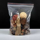 Kilitli Torba 13x16 Cm 100'lü Kilitli Buzdolabı Poşeti Şeffaf Naylon Torba Kilitli Saklama Poşeti