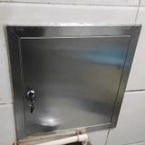 Kilitli ve Anahtarlı Paslanmaz Çelik Erişim Kapısı - Açık Mutfak Barbekü Adası Muayene Paneli Dolaplar ve Revizyon Deliği Kapağı Hava Koşullarına Dayanıklı Tasarım için Metal Kapak