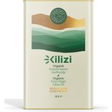 Kilizi Yeni Hasat Soğuk Sıkım Organik Sızma Zeytinyağı 18 L | Ecocert, TR, AB, USDA & JAS Sertifikalı - Katkısız - Yüksek Aromalı - 18 lt