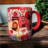 Killers Tasarım Kupa-Hediye Kupa-Sevgiliye Hediye - Pembe - 330 ml