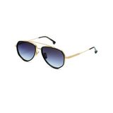 Killian Immagine C1 Y3 55 Geometrik Gold Metal Unisex Güneş Gözlüğü