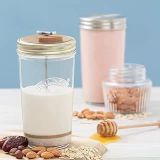 Kilner Fındık Sütü/Badem Sütü Üretim Seti, Aksesuar Kapaklı 2 Kavanoz, 0,5 L