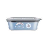 Kilner Fresh Storage 0,63 litre | hava geçirmez saklama kabı, borosilikat cam | mikrodalga fırına uygun | sızdırmaz kapak, vakum contalı | gıda saklama kutusu | istiflenebilir
