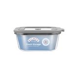 Kilner Fresh Storage 0,8 litre | hava geçirmez saklama kabı, borosilikat cam | mikrodalga fırına uygun | sızdırmaz kapak, vakum contalı | gıda saklama kutusu | istiflenebilir