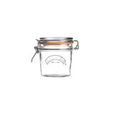 Kilner kavanoz, yuvarlak Clip Top cam, cam, şeffaf, 0.35 Litre