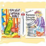 Kim Takar Salatalık Kral'ı - Konrad ya da Konserve Kutusundan Çıkan Çocuk 2 Kitap - Christine Nöstlinger