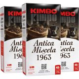 Kimbo Antica Miscela 100% Arabica Filtre Kahve (226 Gr) (3'lü Set) - Öğütülmüş Espresso