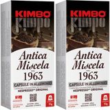 Kimbo Antica Miscela 100% Arabica Nespresso Uyumlu Kapsül Kahve (Alüminyum) (10’lu Kutuda) (2'li Set)