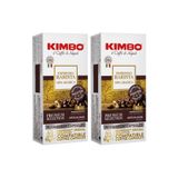 Kimbo Barista Armonia 100% Arabica Nespresso Uyumlu Kapsül Kahve (Alüminyum) (10'lu Kutuda) (2'li Set)