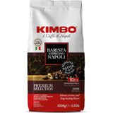 Kimbo Barista Espresso Napoli Çekirdek Kahve 1000 gr Koyu Kavrulmuş Yoğun Aroma İle İtalya Menşeli - 1 kg