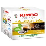 Kimbo Cialde Amalfi 100% Arabica Yassı Pod Uyumlu Kapsül Kahve (50’lik Kutuda)