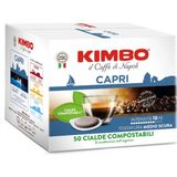 Kimbo Cialde Capri Yassı Pod Uyumlu Kapsül Kahve (50’li Kutuda) - 50 Adet