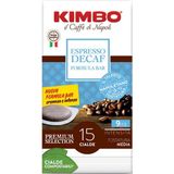 Kimbo Cialde Espresso Decaf Yassı Pod Uyumlu Kapsül Kahve (15'li Kutuda) - 15 Adet